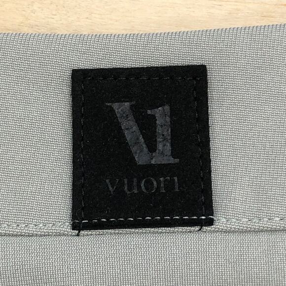 Vuori Pants Mens 31 Meta Gray Performance Stretch Slim Straight Active Golf - Picture 11 of 14